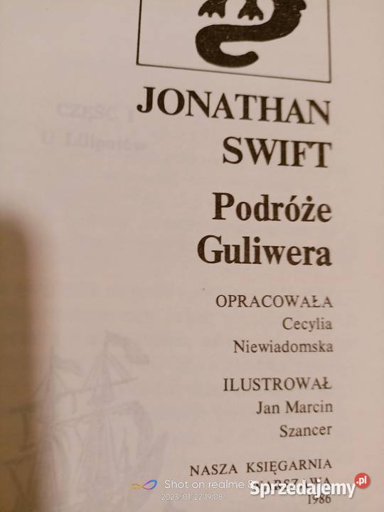 Podróże Guliwera Swift książki prezenty Warszawa sprzedam