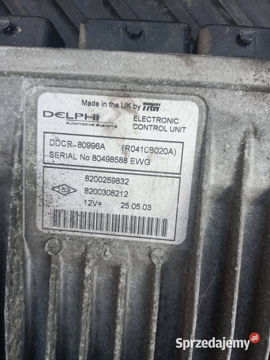 Sterownik silnika renault Megane 2 II 15 dci Szczecin