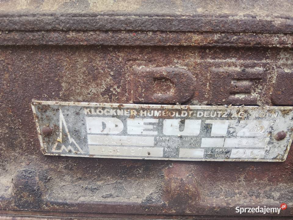 Silnik Deutz F6L912 chłodzony powietrzem 6 Radom