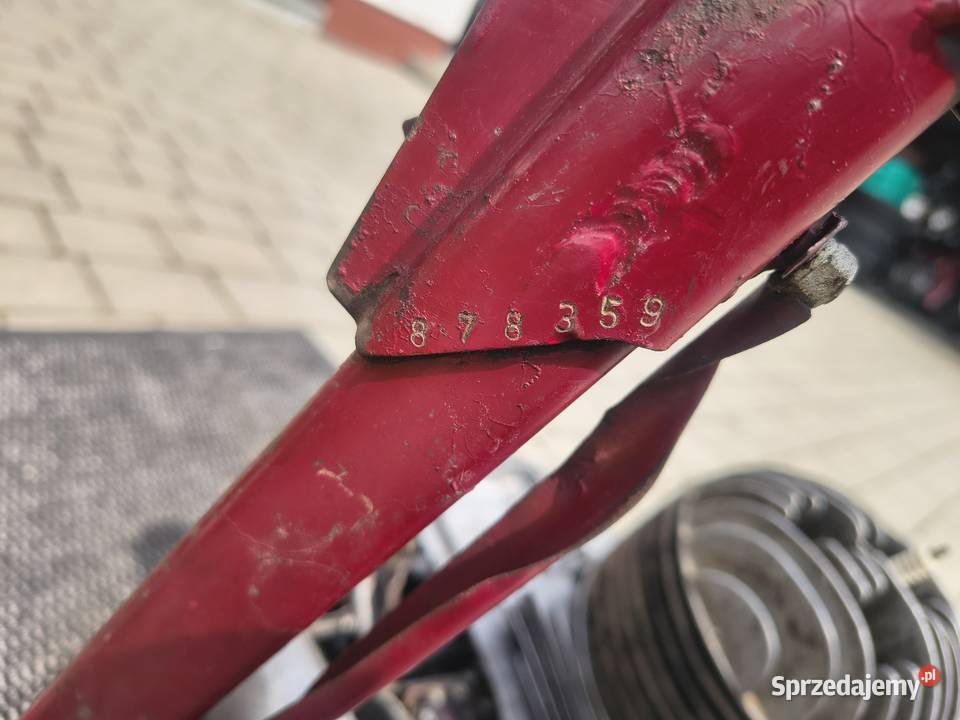 Rama silnik Jawa 175 model 356 z 1960 Rzeszów