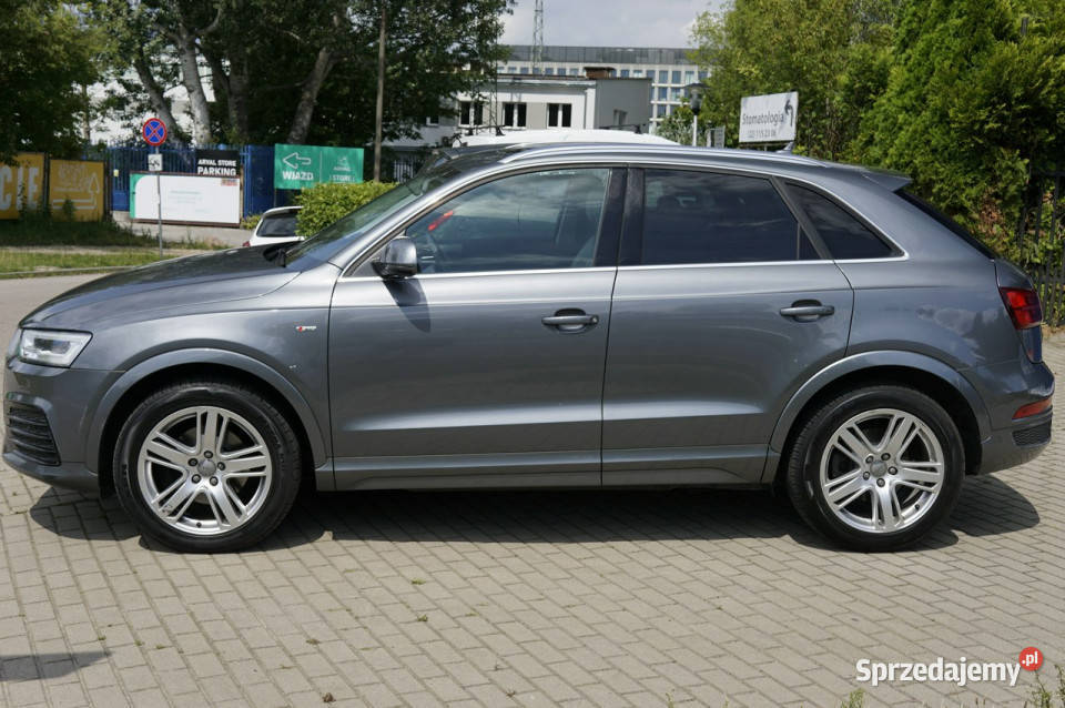 Audi Q3 salon Polska SLine polift bogata wersja ABS Warszawa