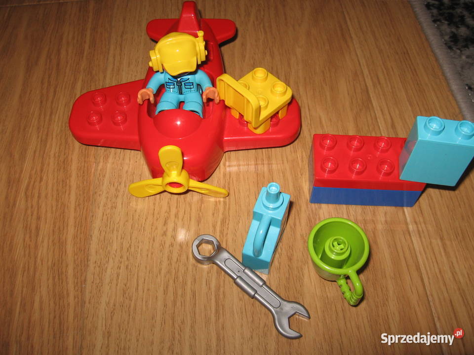 Lego duplo Samolotwarsztat lotnisko 10908 Olsztyn