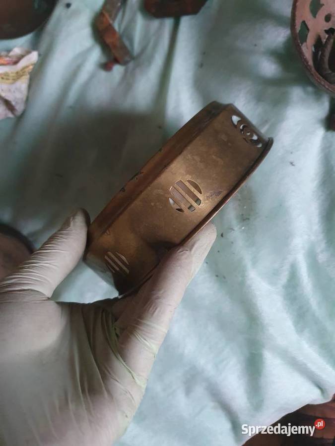 Podstawa lampy znicza podgrzewacz mosiężny mazowieckie Warszawa