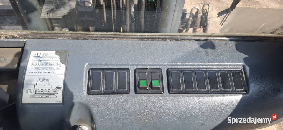 Wózek widłowy Jungheinrich TFG 425 UDT regulowane widły Tarnowskie Góry