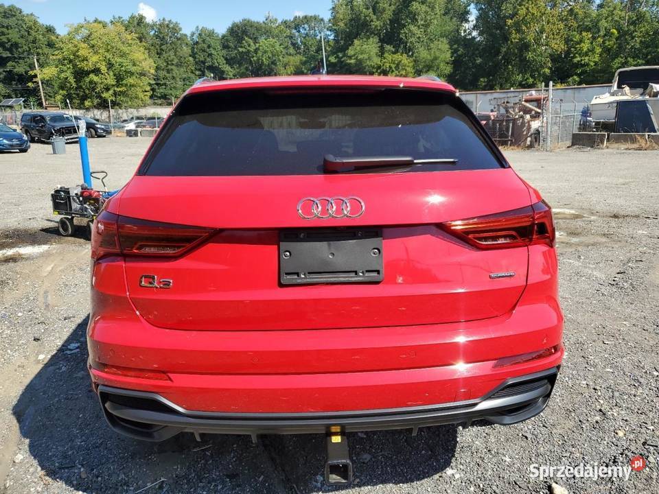 Audi Q3 2021 20 quattro sline uszkodzona w automatyczna Żórawina