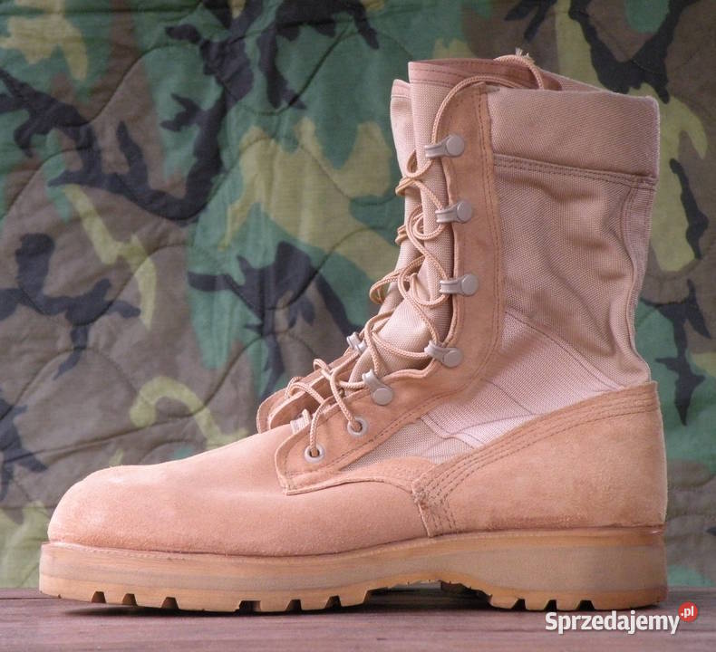 Buty combat Us Army hot weather 10 R VIBRAM Wrocław