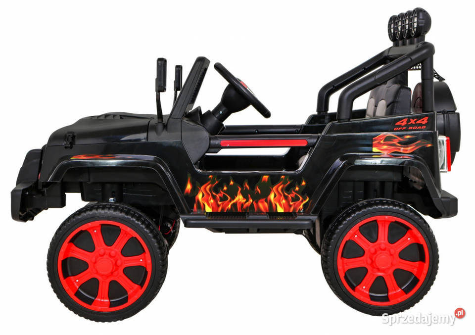 Raptor Drifter 4x4 Płomienie 12V10Ah 4x45W EVA świętokrzyskie Łopuszno