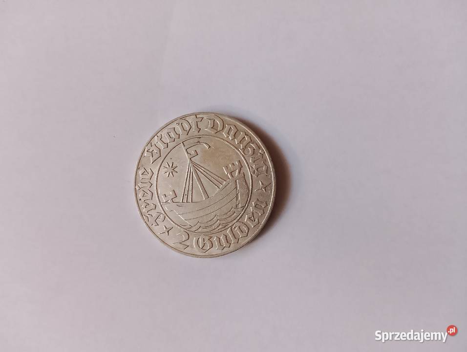 2 guldeny 1932 Gdańsk stan I