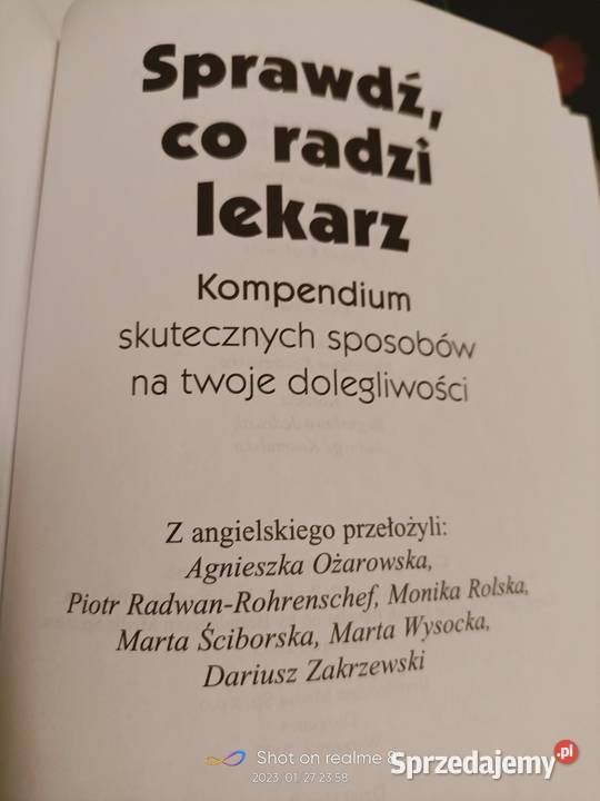 co radzi lekarz książki prezenty Warszawa