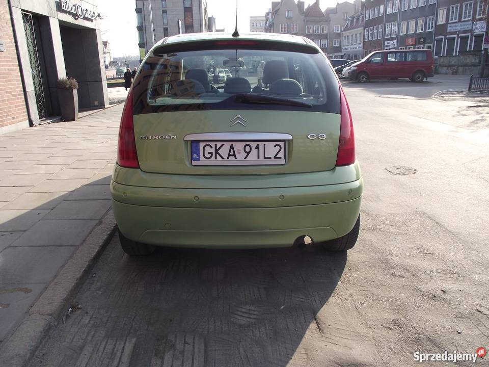 CITROEN C3 14 HDI Exclusive SOLAR welur 2005 pry ESP Chmielno