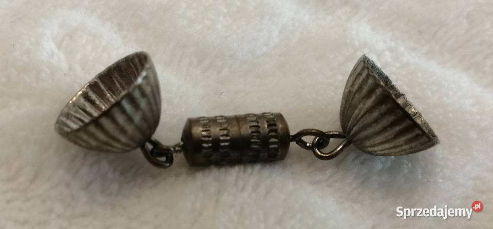 Zapięcie skręcane do łańcuszka 5x17mm z kloszami Biżuteria - półprodukty