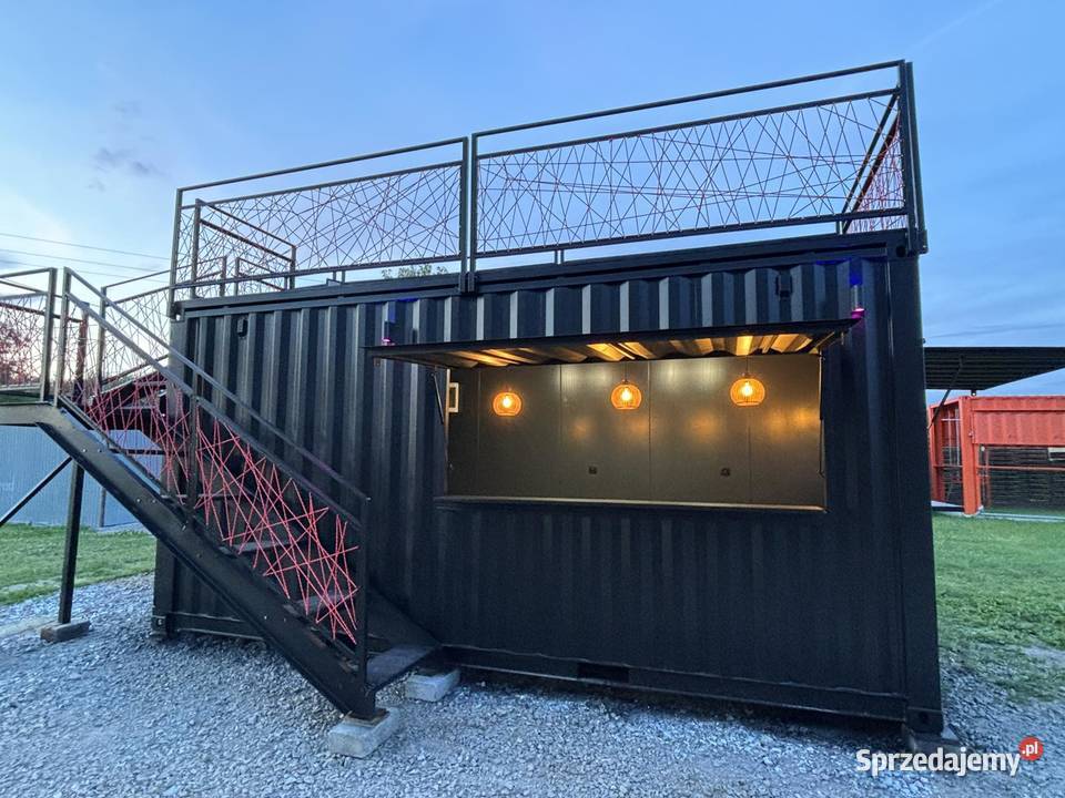 morski kontener przerobiony pod gastronomie Pułtusk