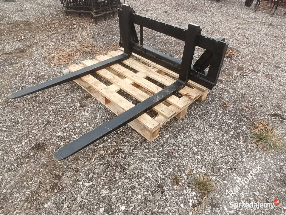 Do tura ładowacza czołowego Widły do palet nieuszkodzony