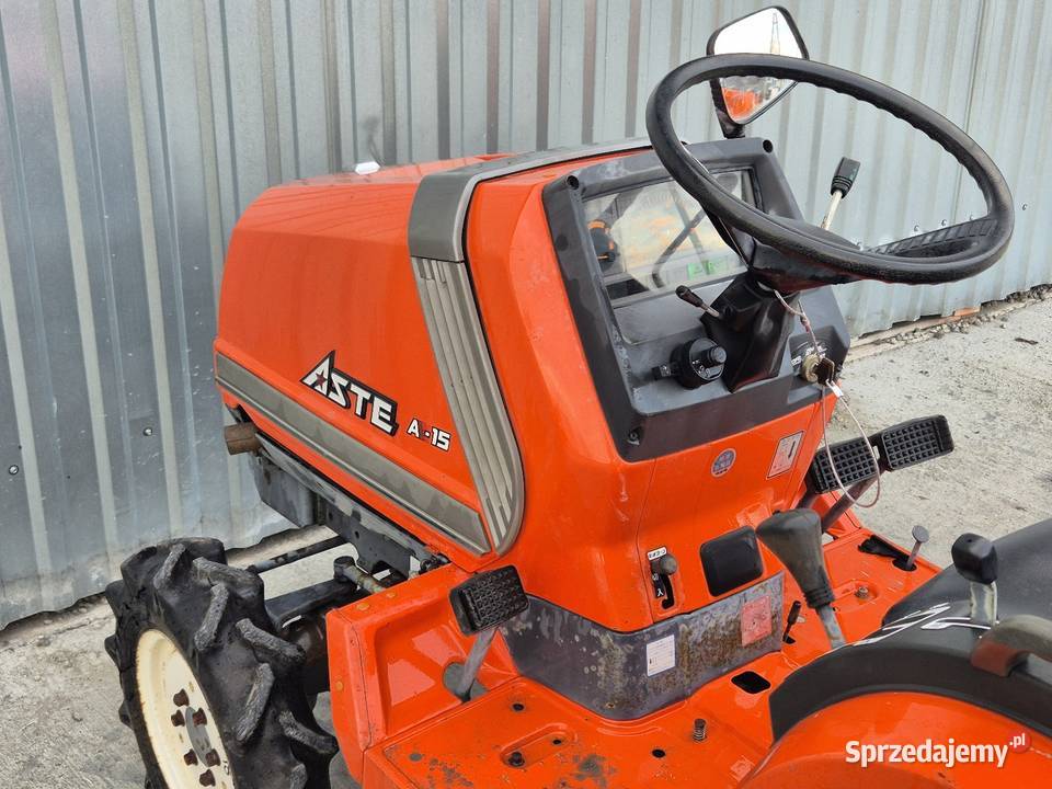 Traktorek traktor KUBOTA ASTE A15D 15 44 Małuszyn