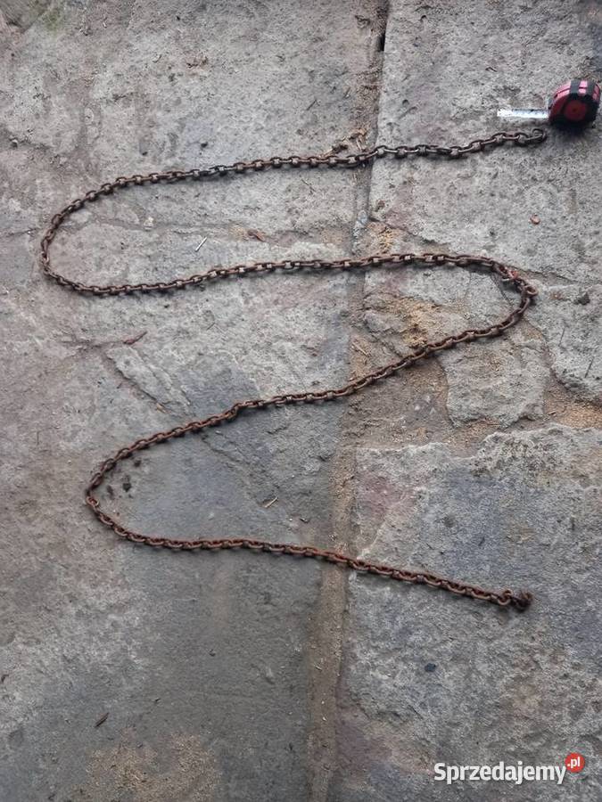 ŁAŃCUCH Stalowy 4mb dł gruby Lublin