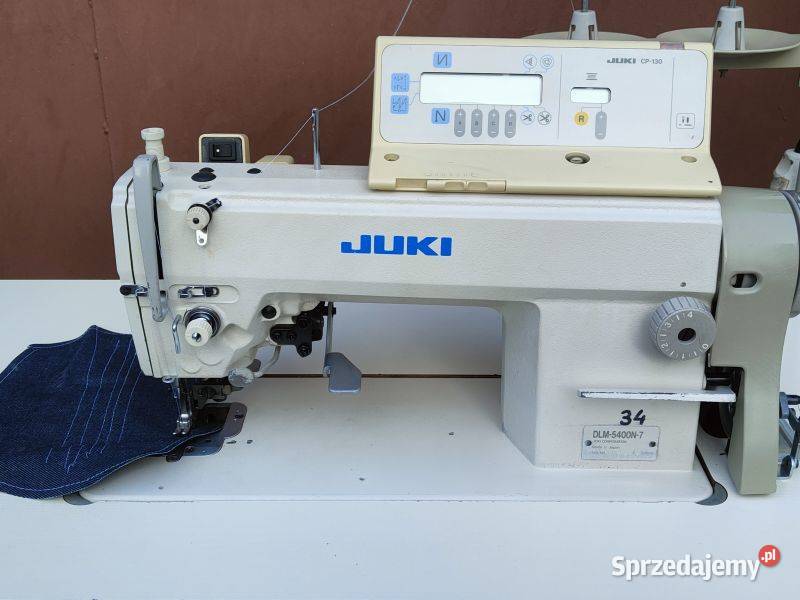 Stębnówka JUKI DLM 5400N7 Odkrawacz Siruba Produkcja