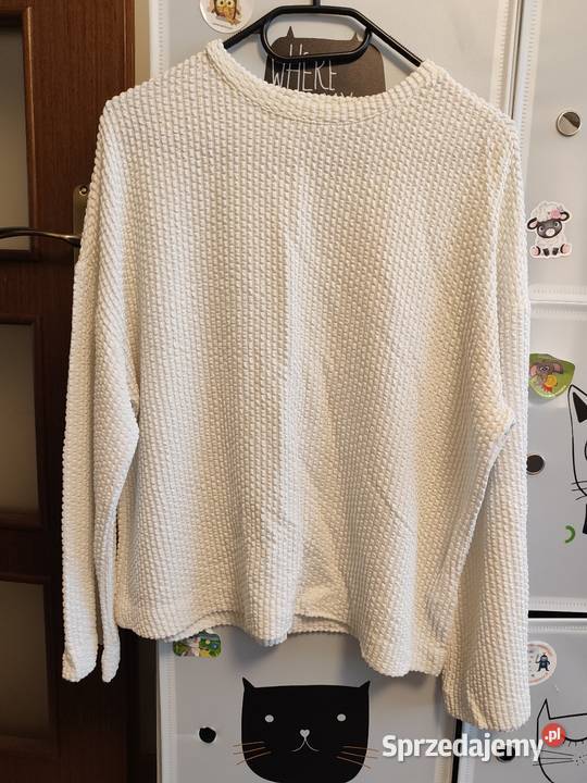 Sweter damski Reserved M ecru oversize stan Kraków
