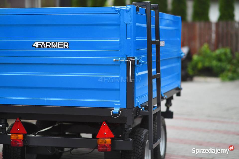 Przyczepa rolnicza dwuosiowa 25T z kiprem i Przyczepy rolnicze Tajęcina sprzedam