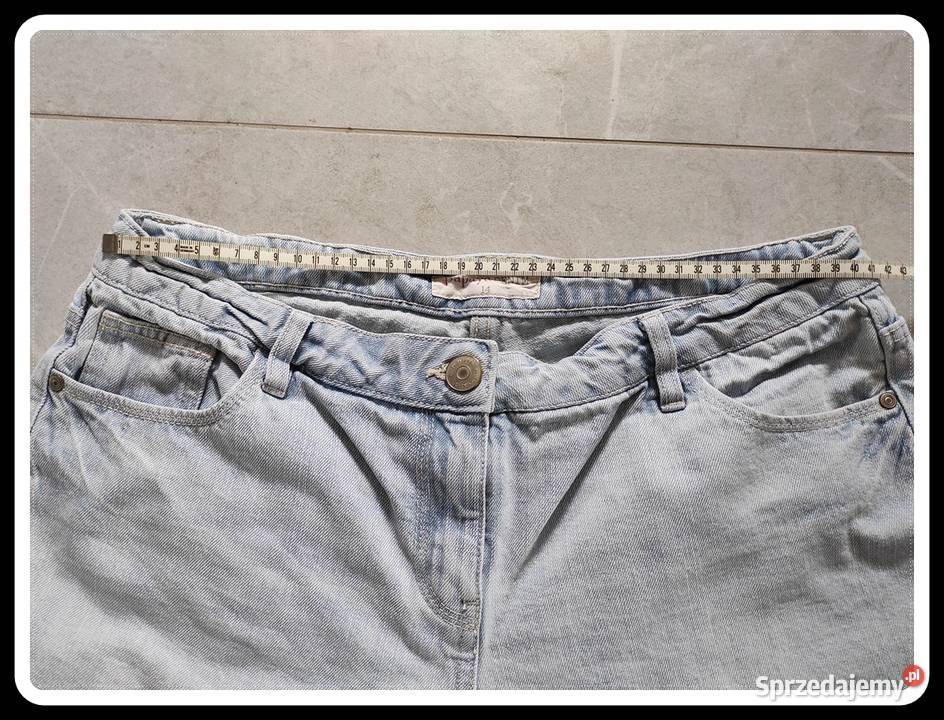 Papaya denim spodenki krótkie szorty 42 XL niebieski Płock
