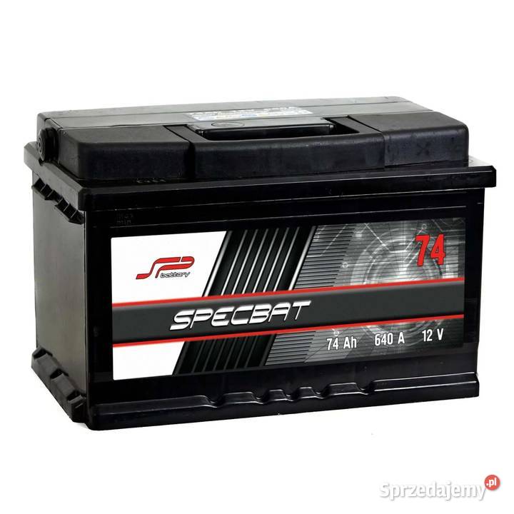 Akumulator SPECBAT 74Ah 640A P wysoki Gliwice