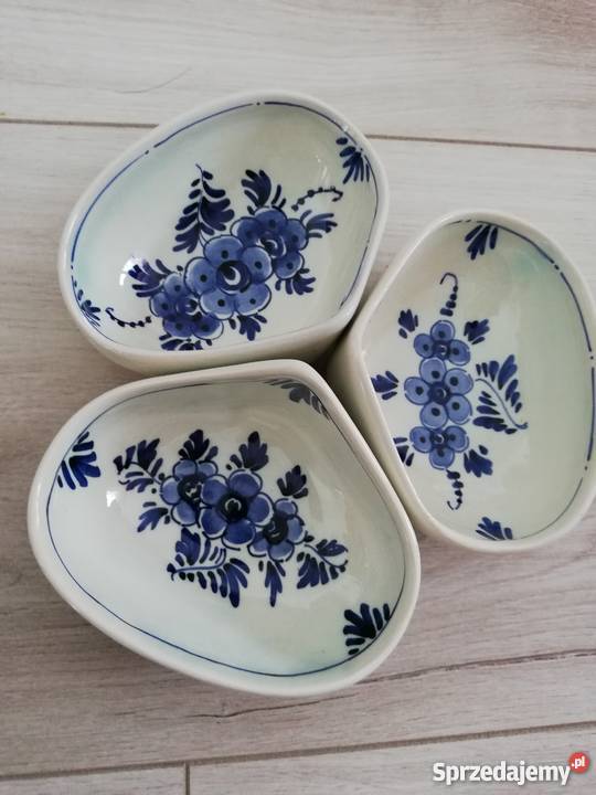 Porcelana salataerki 3 sztuki Antyki, Sztuka, Kolekcje Ropa