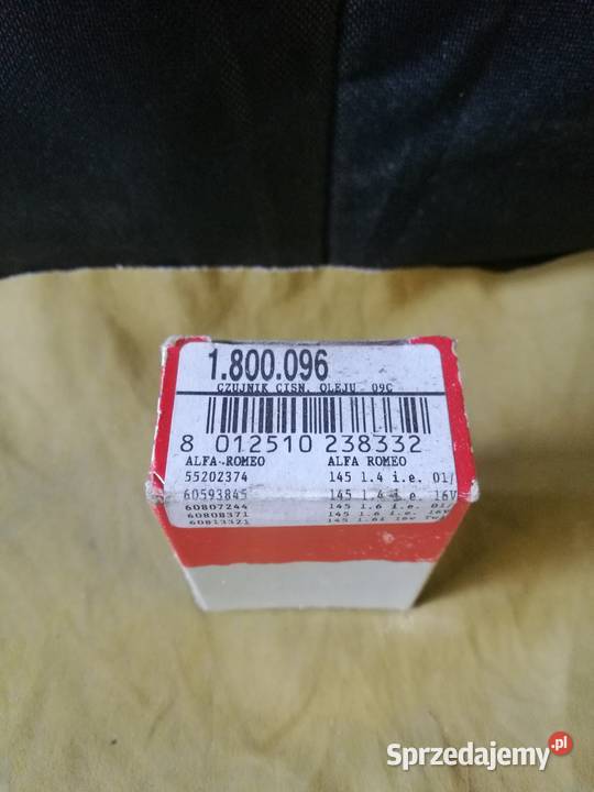 Czujnik ciśnienia oleju EPS 1800096 fiat alfa podkarpackie Przemyśl