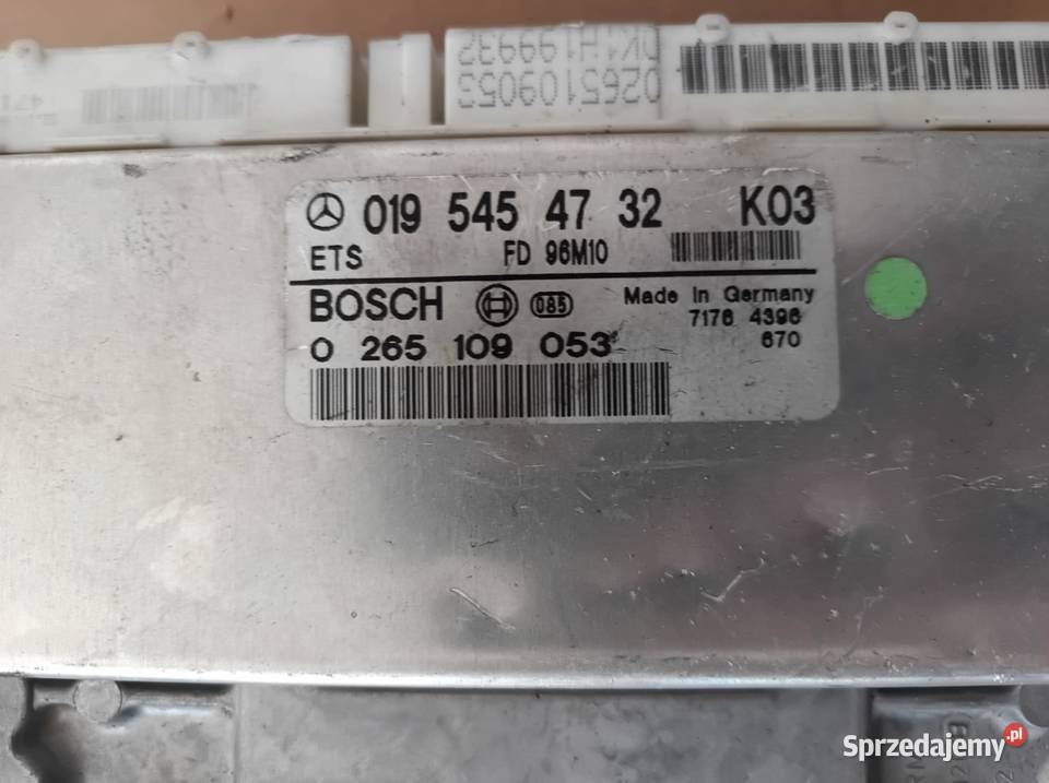 Mercedes W210 sterownik ETS 0195454732 Aktualne osobowe Warszawa