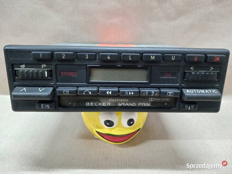 BECKER GRAND PRIX CASSETTE 761 Radio Samochodowe Łódź sprzedam