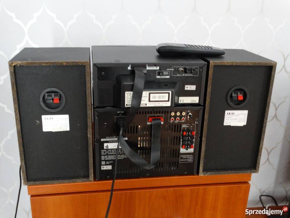 Wieża Akai AX590 kol i pil mocna WYSYŁKA Jasło sprzedam