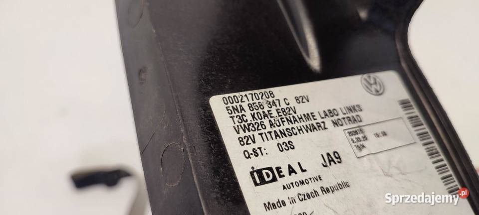 VW TIGUAN II MOCOWANIE PÓŁKI BAGAŻNIKA LEWE dolnośląskie