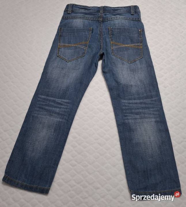 Spodnie chłopięce dżinsy niebieskie CA 116 śląskie Czeladź sprzedam