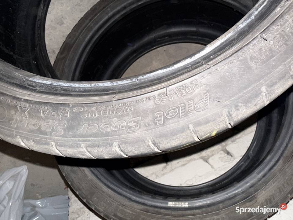 Opony Michelin pilot sport 2254018 2453518 225 Łódź sprzedam