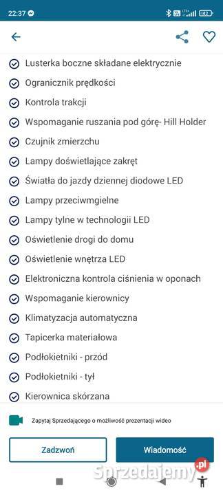 Kia Ceed 16 CRDi Polski Salon Wersja Wyposażenia elektrochrom. lusterko wst. Pionki