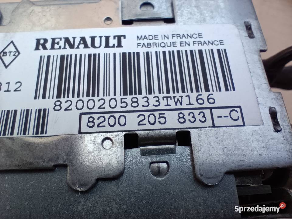 Renault Espace 4 IV radio tuner 8200205833C Częstochowa