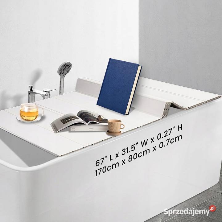Ezcasch składana półka na wannę 80 x 170 do 10 mazowieckie Myszyniec