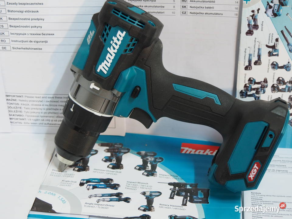 MAKITA HP 001 wkrętarka udar 40v36v 140Nm Belgia Michałowice