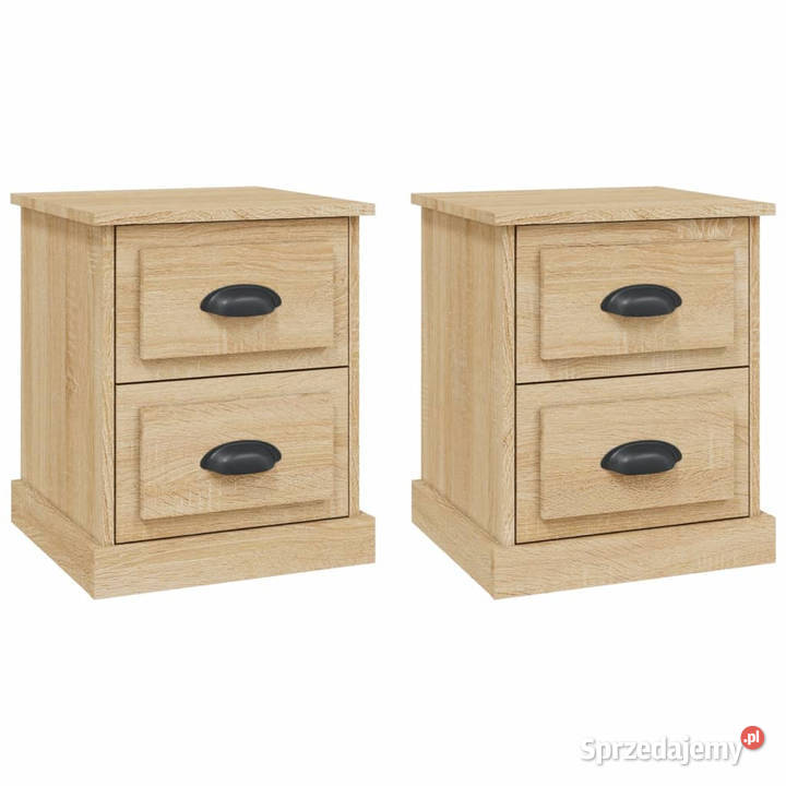 Szafki nocne 2 dąb sonoma 39x39x475 WM816151 mazowieckie Warszawa