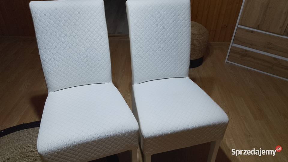 Krzesła eko skóry 38cm Maków Mazowiecki