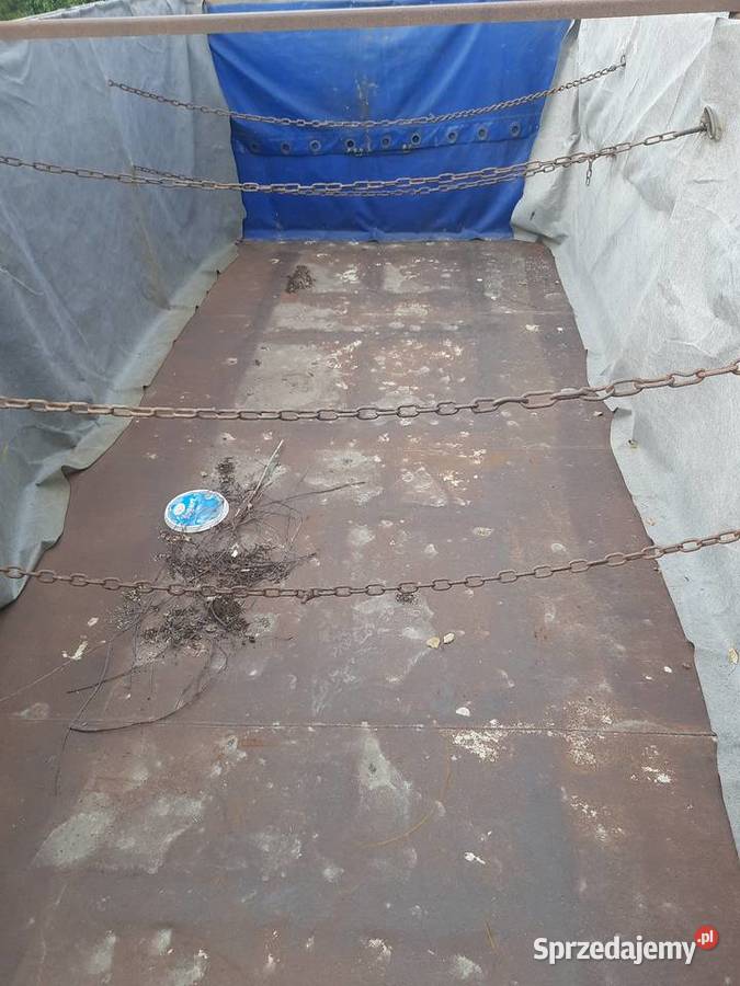 Przyczepa rolnicza wywrotka 12t metal tech nieuszkodzony Cieszyny