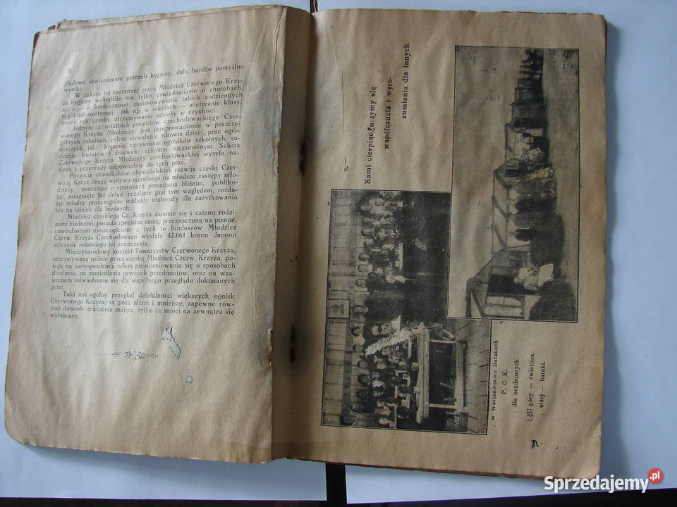 Czerwony Krzyż 1 1 czerwiec 1925 r stara książka mazowieckie Warszawa