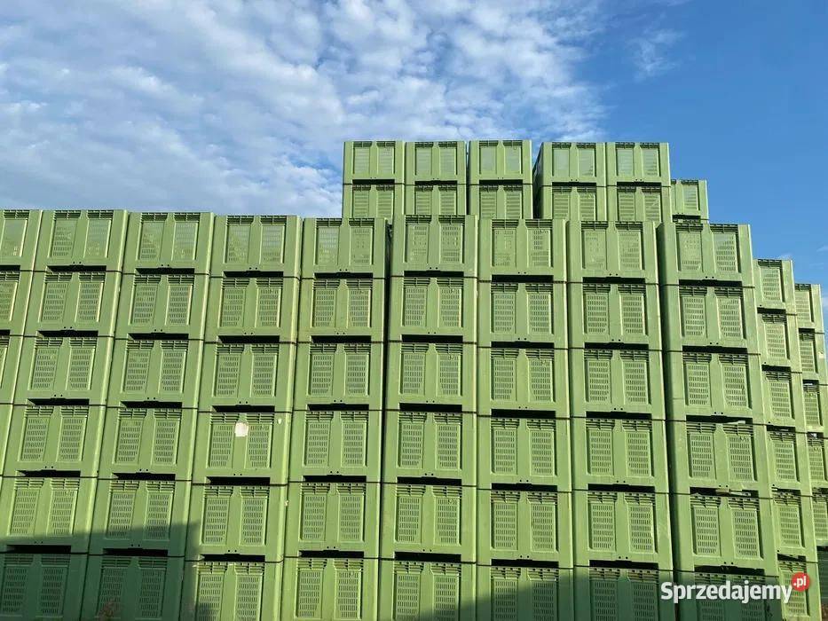 Skrzyniopalety plastikowe ażurowe Schoeller Arca