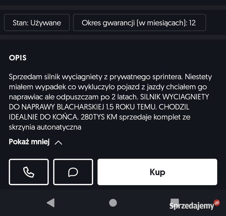 Skrzynia biegów Mercedes sprinter automatyczna Sicko