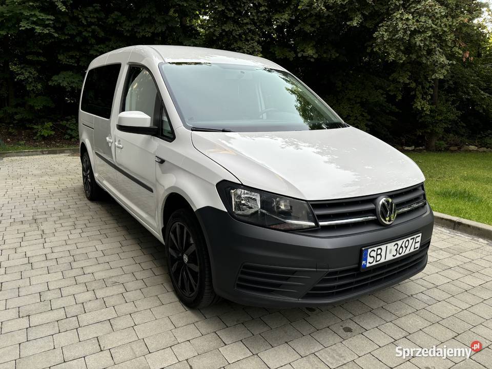 VW Caddy Maxi LONG 20 TDI 140 SERWISOWANY śląskie Bielsko-Biała