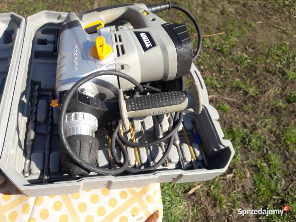 Młot udarowy marki Titan model TTB631SDS duża Miłosław