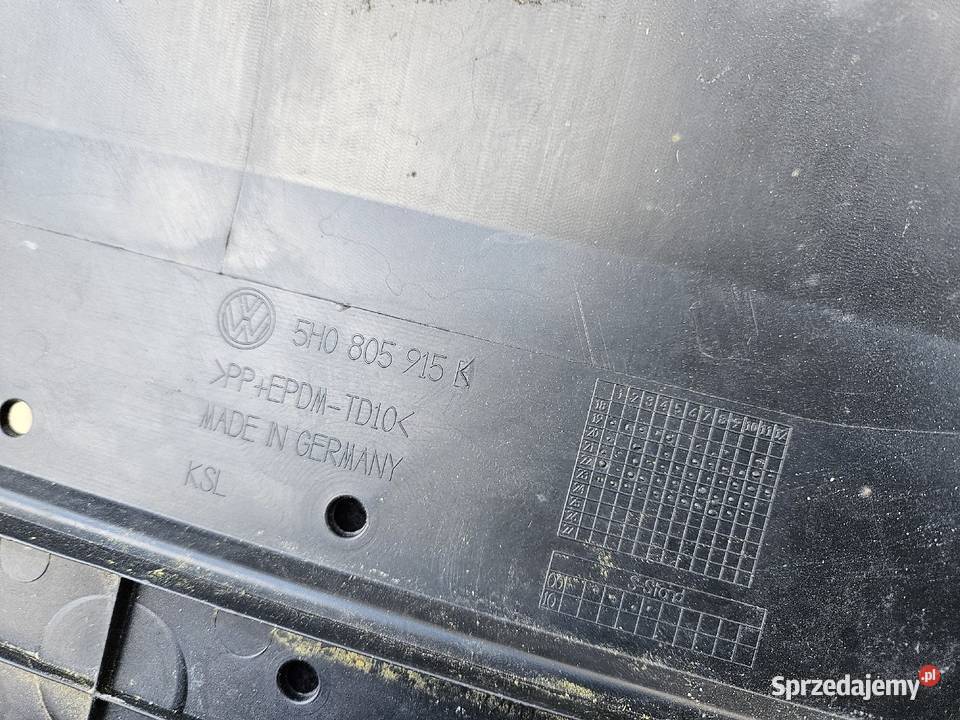 VW GOLF VIII 8 GTI SPOILER PŁYTA POD ZDERZAK wielkopolskie Międzychód