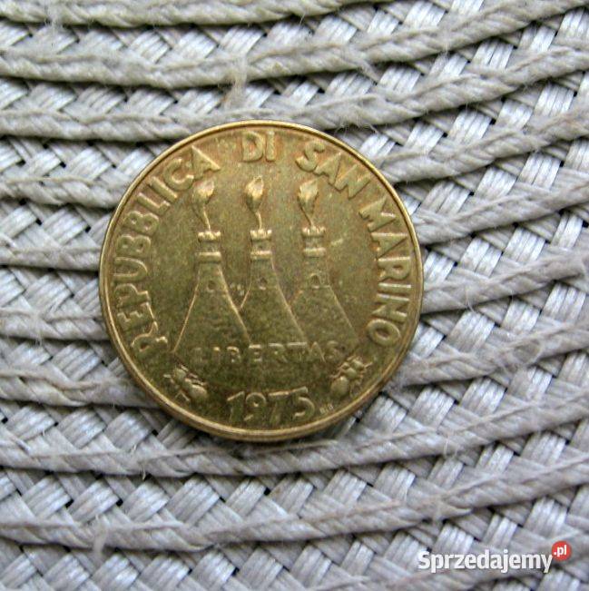 San Marino 20 Lirów 1975r