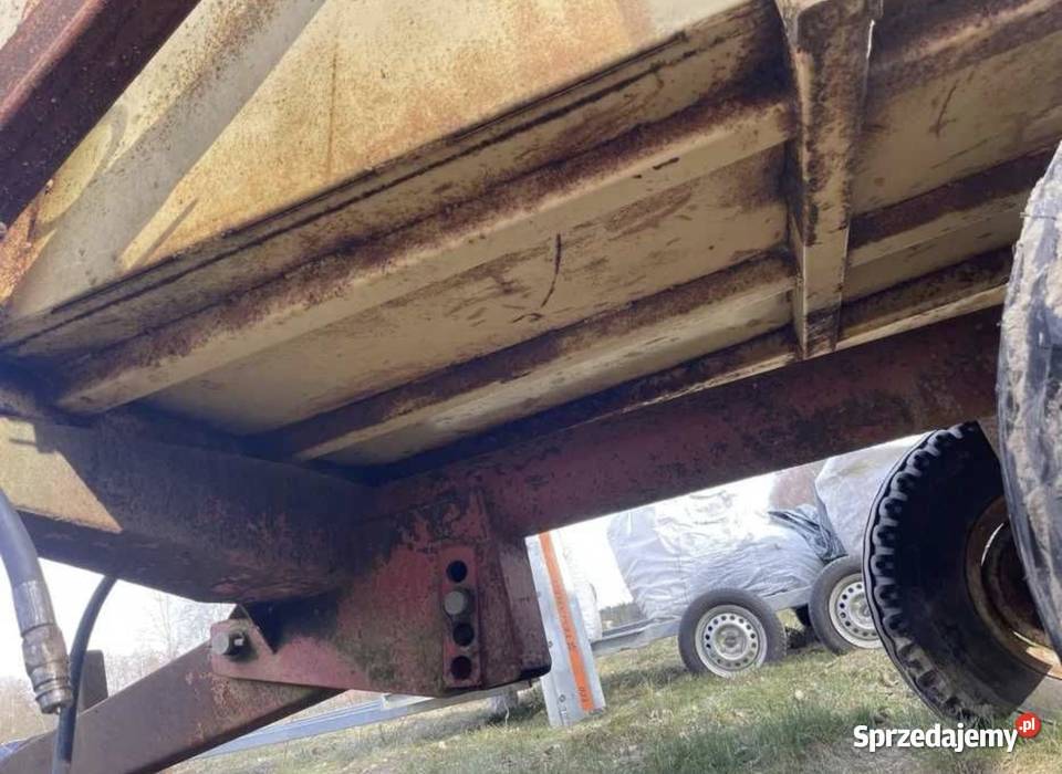Wywrotka Przyczepa rolnicza Stabilna konstrukcja mazowieckie Komorów