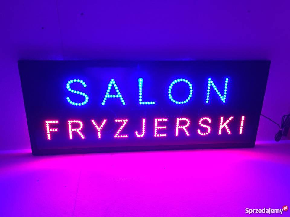 Kaseton szyld reklama LED 100x40 zewnętrzna Wyposażenie salonów Pomiechówek