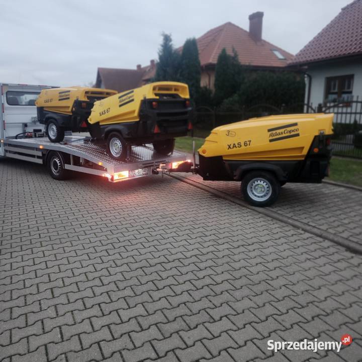 Piaskarka kompresor sprężarka Atlascopco XAS 67 Nowogard