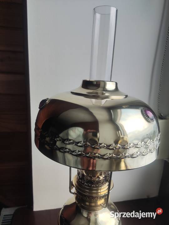 Stara francuska lampa naftowa Paryżanka 2 małopolskie sprzedam